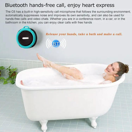 Portable Bluetooth Speaker With Mic For Outdoors
