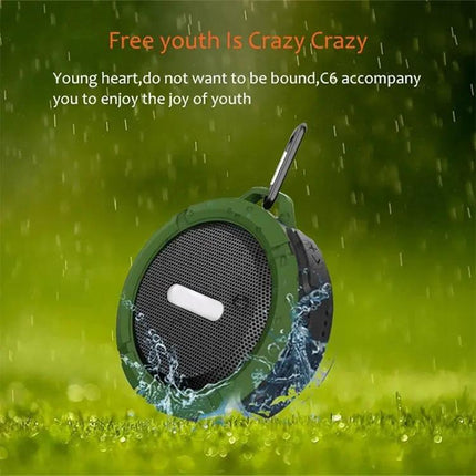 Portable Bluetooth Speaker With Mic For Outdoors