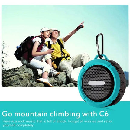 Portable Bluetooth Speaker With Mic For Outdoors
