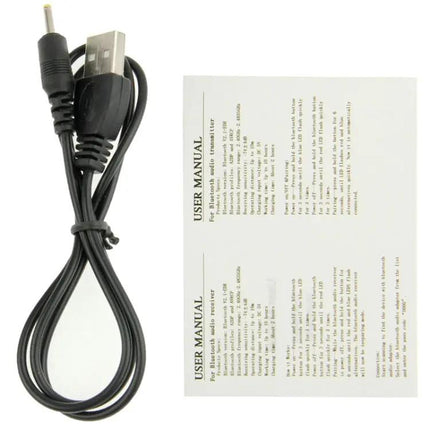 Bluetooth Stereo Audio Transmitter 3.5mm Plug-and-Play 10m