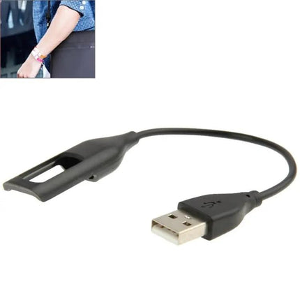 Fitbit Flex USB Charging Cable Black 21cm Replacement