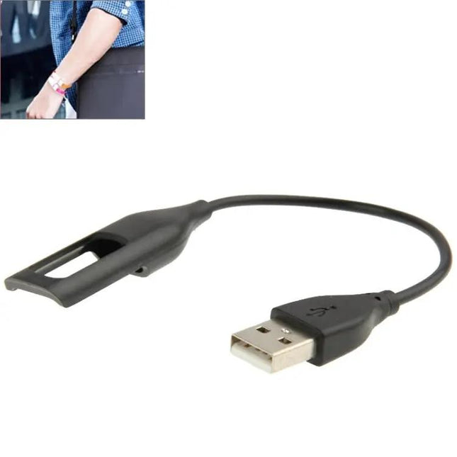 Fitbit Flex USB Charging Cable Black 21cm Replacement