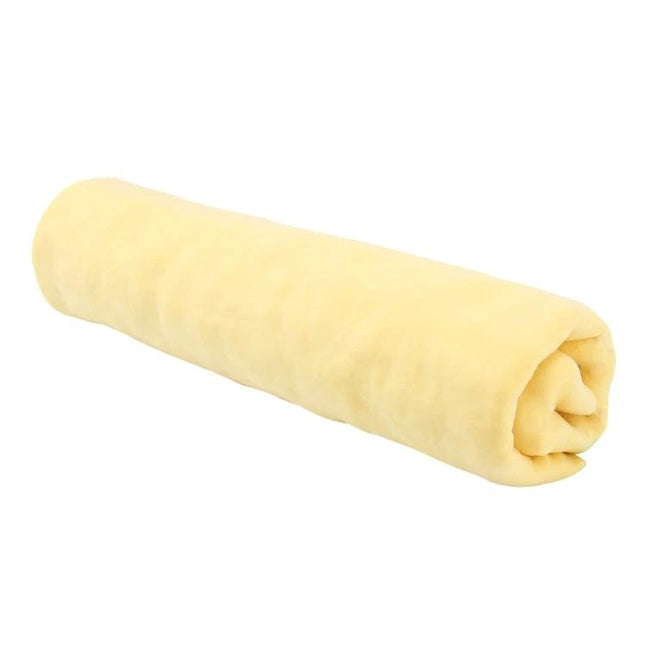 KANEED Synthetic Chamois Towel for Car Drying, Super Absorbent rolled yellow PVA chamois for streak-free car drying and multiuse absorbent cloth