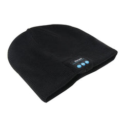 Bluetooth Knitted Beanie Hat with Microphone for Warm Winter Listening - Unisex for All Ages