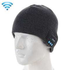 Bluetooth Knitted Beanie Hat with Microphone for Warm Winter Listening - Unisex for All Ages