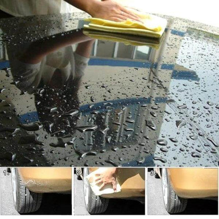 KANEED Synthetic Chamois Towel for Car and Home Cleaning drying car surface and wiping water for streak-free finish