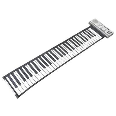 Datopal Roll-Up Piano for Everyday Home Music Sessions compact flexible roll-up keyboard on flat surface for home practice and travel-friendly jams
