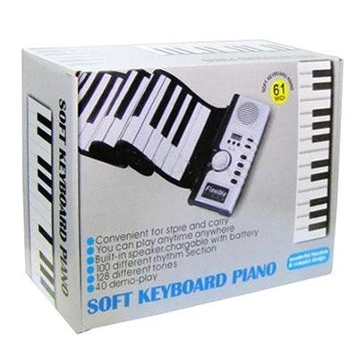 Datopal Roll-Up Piano for Everyday Home Music Sessions flexible portable keyboard for home practice and travel-friendly jam sessions