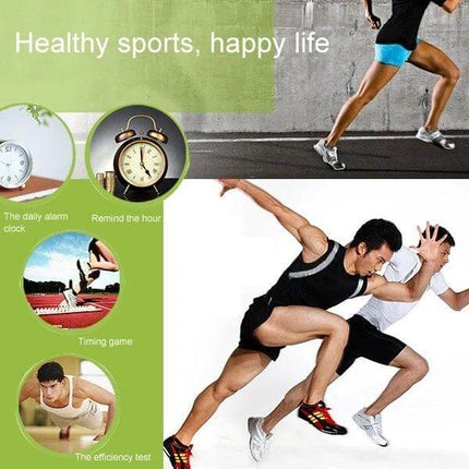 PS50 Stopwatch With Strap For Everyday Sports Timing compact digital chronograph with strap for interval training, laps, gym circuits and coaching drills
