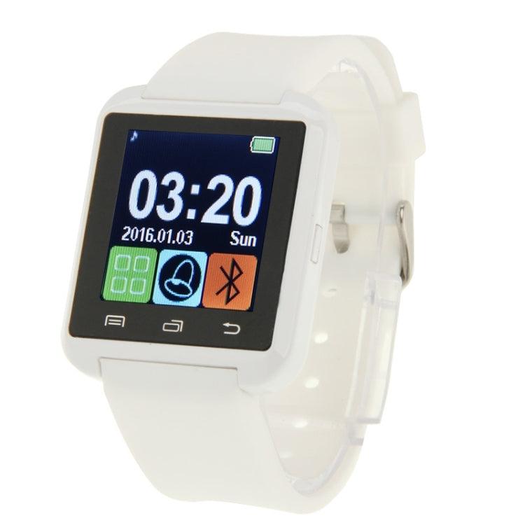 Reloj inteligente de salud Bluetooth U80 con pantalla LCD de 1,5 pulgadas para teléfono móvil Android, compatible con llamadas telefónicas, música, podómetro, monitor de sueño y antipérdida