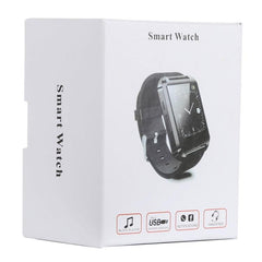 U80 Bluetooth Smart Health Watch with 1.5-Inch LCD Screen for Android - Call, Music, Sleep Monitor, Pedometer & Anti-Lost Features