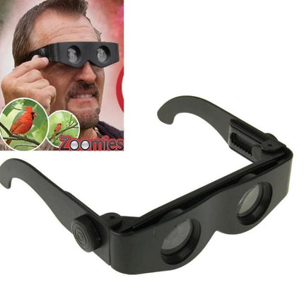 Zoomies Hands-Free Magnifying Glasses for Everyday Viewing black hands-free magnifying sunglasses with adjustable lenses