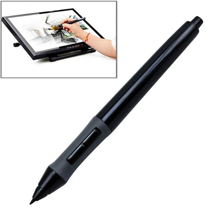 Huion PEN-68 Wireless Replacement Pen for Graphic Tablets shown with responsive nib and side buttons, used for precise digital sketching and illustration