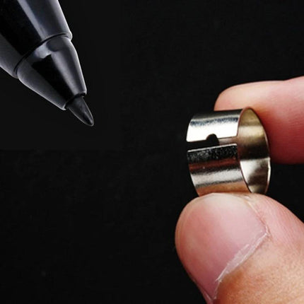 Huion PEN-68 Wireless Replacement Pen for Graphic Tablets showing pen tip and metal ring replacement, 2048 levels responsive drawing tool