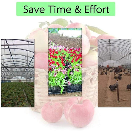 Digital LCD Temperature Controller for Home Heating and Cooling Regulation controlling greenhouse, greenhouse seedlings and poultry house temperatures
