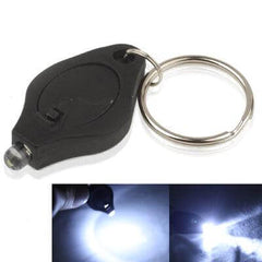 Compact Super-Bright LED Keychain Flashlight