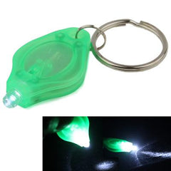 Compact Super-Bright LED Keychain Flashlight