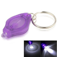 Compact Super-Bright LED Keychain Flashlight