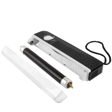 Security Feature Verifier for Banknotes And Passports compact handheld device for checking watermarks, security strips and paper quality