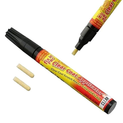 Essential Filler for Everyday Car Scratch Repairs at Home - transparent clear coat applicator pen for quick DIY minor scratch repair