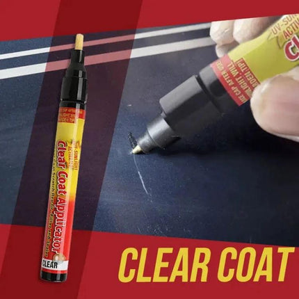 Essential Filler for Everyday Car Scratch Repairs at Home - transparent clear coat applicator pen repairing small parking scratches