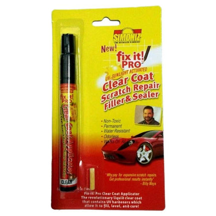 Essential Filler for Everyday Car Scratch Repairs at Home - transparent clear coat scratch filler applicator for quick DIY touch-ups