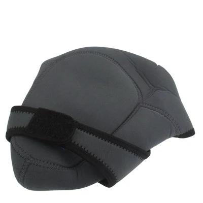 Neoprene Protective Sleeve for Zoom SLR Cameras, 220x160mm - reversible black-gray neoprene cover with Velcro strap for travel protection