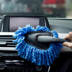 KANEED SL-915 Professional Microfiber Car Dash Duster - Washable Detailing Tool for Interior and Exterior Cleaning, 34 x 19cm