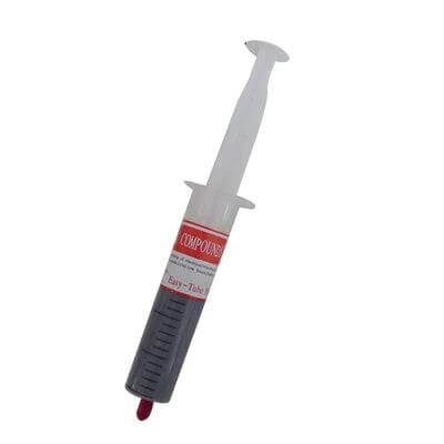 Thermal Compound for CPU and Graphics Card Cooling, 30g Black - syringe applicator for CPU and GPU heat transfer