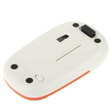 Ultra-Thin Wireless Computer Mouse for Everyday Use in Silver, Black, and Grey