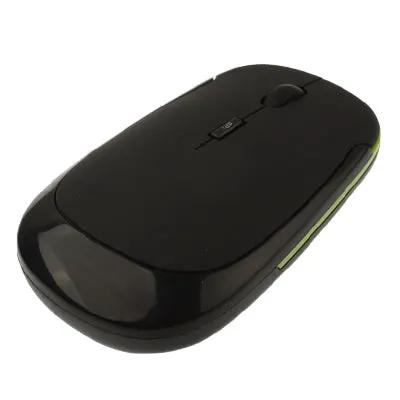 Ultra-Thin Wireless Computer Mouse for Everyday Use in Silver, Black, and Grey