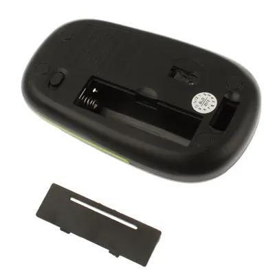 Ultra-Thin Wireless Computer Mouse for Everyday Use in Silver, Black, and Grey