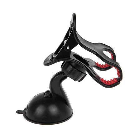 Universal 360 Degree Car Phone Holder For Smartphones And GPS Devices - black adjustable 360° suction cup mount for dash or windshield