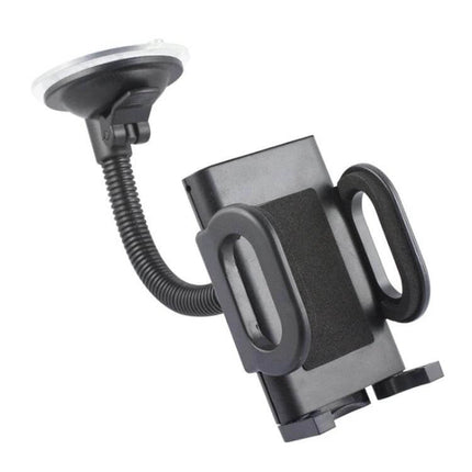 Universal Car Phone Holder Windshield Mount for Smartphones on adjustable gooseneck suction cup for hands-free navigation and calls