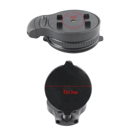 Windshield Mount Holder for Smartphones Up to 75mm Wide - black 360° rotating suction cup car phone mount