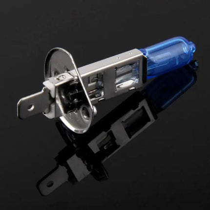 Halogen Car Headlight Bulb 6000K 12V 55W Pair For H1 H4 H7