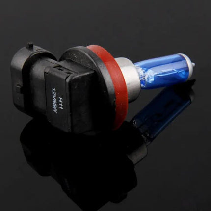 Halogen Car Headlight Bulb 6000K 12V 55W Pair For H1 H4 H7