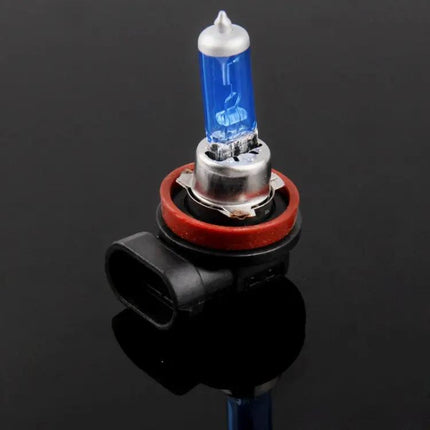 Halogen Car Headlight Bulb 6000K 12V 55W Pair For H1 H4 H7