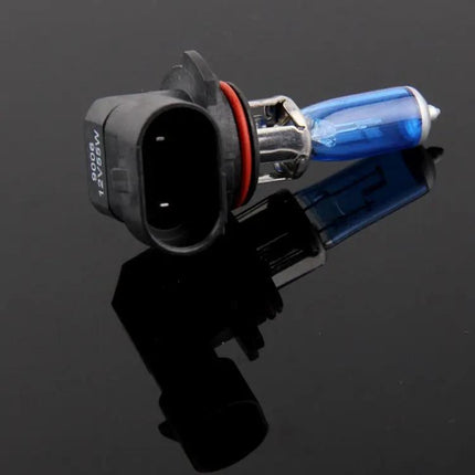 Halogen Car Headlight Bulb 6000K 12V 55W Pair For H1 H4 H7