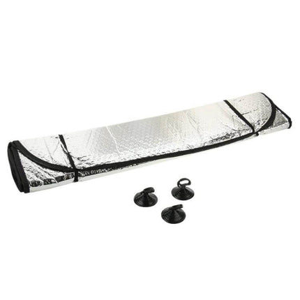 Foldable Car Windshield Sun Shade Keeps Car Cooler 125 By 60 Cm - reflective foldable sun shade with suction cups for most passenger cars