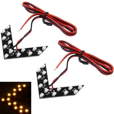 Car Side Mirror Turn Signal Light, 2 Pack For Clear Vehicle Signaling