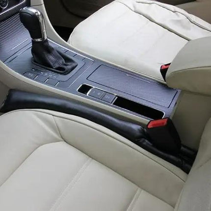 Leather Car Seat Gap Filler 45x7x4.5cm Keeps Items Safe
