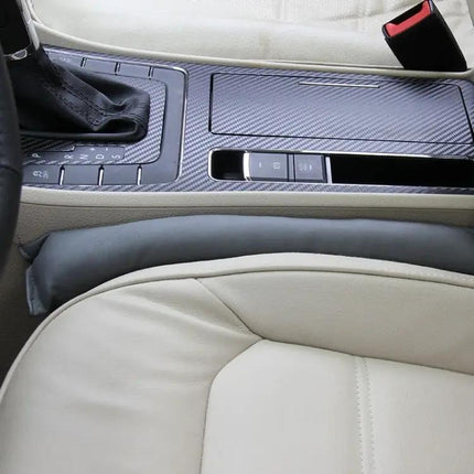 Leather Car Seat Gap Filler 45x7x4.5cm Keeps Items Safe