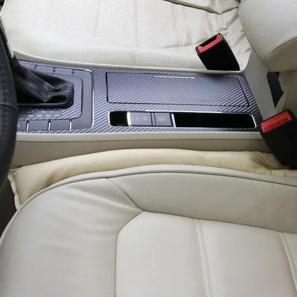 Leather Car Seat Gap Filler 45x7x4.5cm Keeps Items Safe