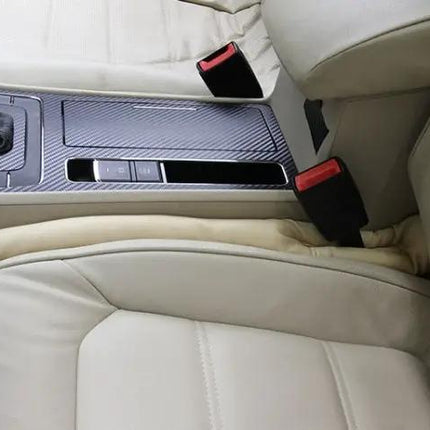 Leather Car Seat Gap Filler 45x7x4.5cm Keeps Items Safe