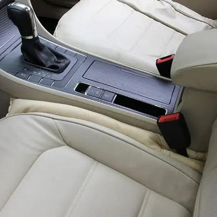 Leather Car Seat Gap Filler 45x7x4.5cm Keeps Items Safe