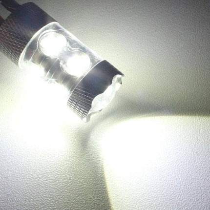 Car Fog Light LED Bulb White For Safer Night Driving - bright white LED bulb for fog, reverse, tail and brake lights, high-quality automotive lighting