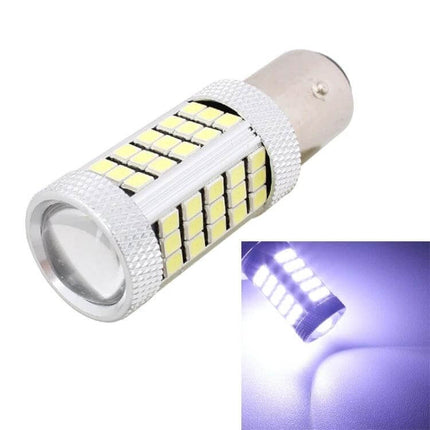 LED Car Light Bulbs For Brake And Turn Signal, White, Easy Install - white LED bulb for brake turn signal parking and backup, low power plug-and-play