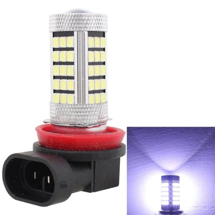 6500K White LED Car Fog Light Bulbs Two Pack For Parking Lights - 12V plug-and-play cool white replacement bulb with multi-LED array