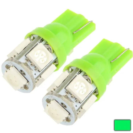 Car Signal LED Light Bulbs Blue Pair Set For Easy Plug And Play